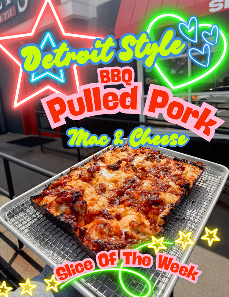 Detroit Style BBQ Pulled Pork Mac & Cheese
