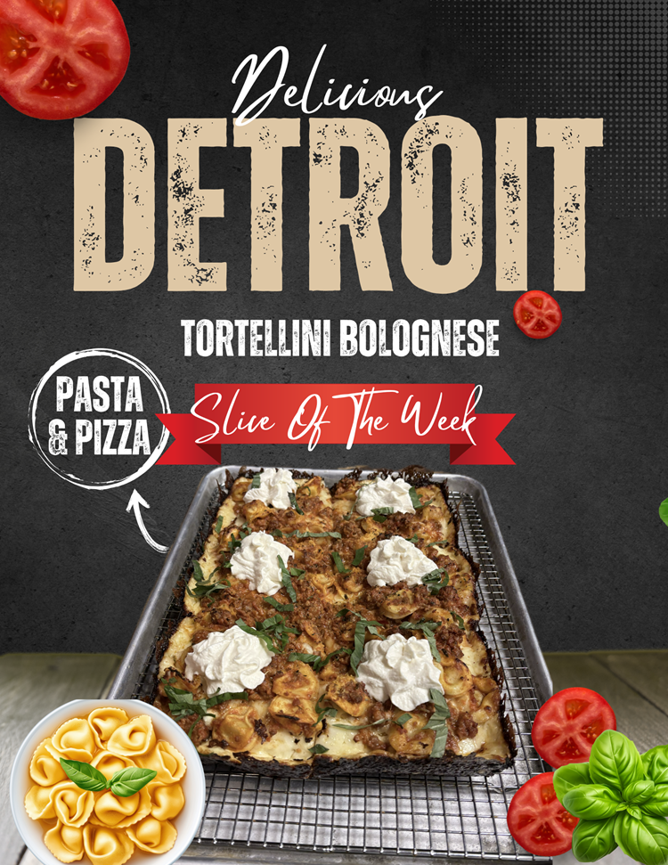 detroit bolognese slice of the week