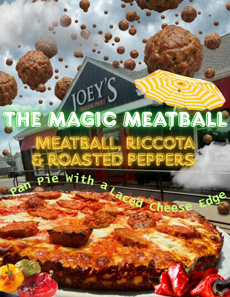Slice of The week Meatball ricotta roasted peppers