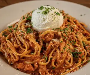 pasta bolagnase