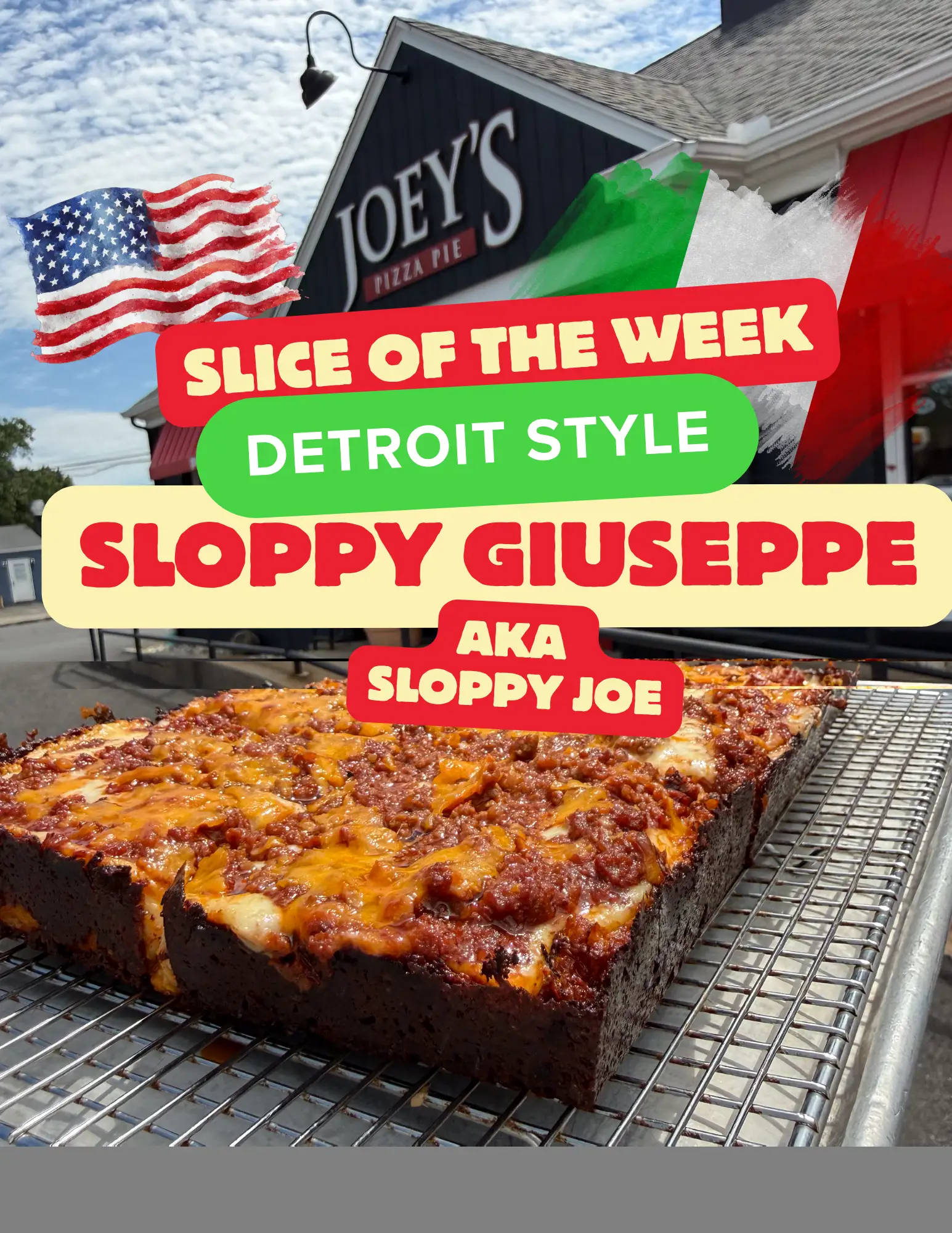 slice of the week sloppy giuseppe