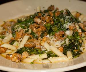 Broccoli rabe and sausage